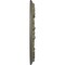 Ekena Millwork Ribbon with Bow Medallion (Canopies up to 7 1/2"), 12 1/4"OD x 7 1/2"ID x 7/8"P, Spartan Stone CM12RISSF - alternate 4